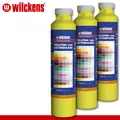 Produktbild: Wilckens 3 x 750 ml Vollton- und Abtönfarbe | Gelb | Wandfarbe wetterbständig