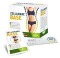 Produktbild: ZELLAMARE BASE – Veganes Basenpulver Präparat mit Magnesium, Kalium & Zink | Teststreifen inklusive | Für Energie-Stoffwechsel, Säure-Basen-Balance & Vitalität