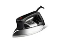 Produktbild: Girmi ST91 Trockenbügeleisen, 900 W, 1,6 kg, Aluminiumbügelsohle, Betriebsanzeige, Schwarz