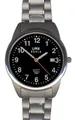 Produktbild: Herrenuhr 1310-6 Titan 36 mm Schwarz Datum Titanband 5 ATM