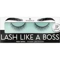 Produktbild: essence LASH LIKE A BOSS false lashes, künstliche Wimpern, Nr. 04, Schwarz, langanhaltend, volumengebend, vegan, ohne Mikroplastikpartikel, Nanopartikel frei, ohne Parfüm, 1er Pack (1pair)