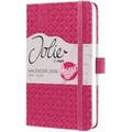 Produktbild: Wochenkalender Jolie ca. A6 Hardcover fuchsia pink 2026