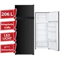 Produktbild: PKM Kühl-Gefrierkombination Kühlschrank GK212 B schwarz 206 L 143 cm 4****