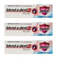 Produktbild: Blend-a-dent Plus Premium Haftcreme Frischer Geschmack , 3x40g EAN8700216191043