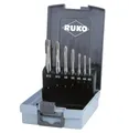 Produktbild: RUKO Maschinengewindebohrer Satz HSSE-Co5 7-tlg. Form B Gewindebohrer Set