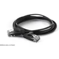 Produktbild: Wantec wW Patchkabel CAT6A (rund 2,8mm) UTP schwarz 0,10m (U/UTP, CAT6a, 0.10 m) (7309)