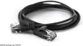 Produktbild: Wantec Patchkabel UTP CAT6a d=2,8mm 0,10m schwar