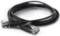 Produktbild: Wantec UTP-Patchkabel Cat.6A sw 7309 sw 0,1m (RJ45) UTP-Patchkabel