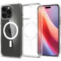 Produktbild: Handyhülle für iPhone 16 Pro Max, Spigen Ultra Hybrid Mag mit MagSafe, Transparent-Weiß