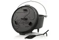 Produktbild: BBQ-Toro Grilltopf Dutch Oven DO9P, 9,0 L Premium Gusseisen Kochtopf, Gusstopf, Gusseisen (3-tlg)