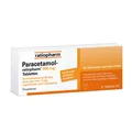 Produktbild: Paracetamol-ratiopharm 500 mg Tabletten 20 St