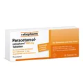 Produktbild: Paracetamol-ratiopharm® 500 mg Tabletten - Kopfschmerzen und Fieber effektiv lindern