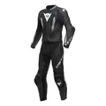 Produktbild: Dainese Lederkombi Laguna Seca 5 zweiteiler Motorradkombi Leathersuit, BLACK/BLACK/WHITE, 27