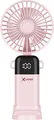 Produktbild: Xlayer Handventilator klappbar/wiederaufladbar mit Smartphonehalterung
