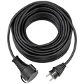 Produktbild: Brennenstuhl Qualitäts-Gummi-Verlängerungskabel 25m (IP44, Kabel für außen) schwarz