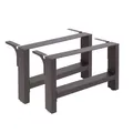 Produktbild: Tischkufen 64x40cm schwarz pulverbeschichtet Tischgestell Tischbeine Tisch