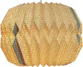Produktbild: Guru-Shop Lampenschirm Origami Design Papier Lampenschirm - Modell..