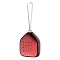 Produktbild: RELAXOUND Jingle Bells Red Stars – Akustischer Weihnachtsbaumschmuck mit Bewegungsmelder - Weihnachten Geschenkidee (Rot, Red), Weihnachtsdeko, Weihnachtsbaumkugeln, Christbaumschmuck