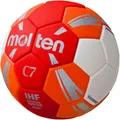 Produktbild: Molten Handball H1C3500-RO Spielball rot orange weiß silber Gr 1