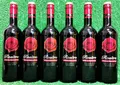 Produktbild: (6,56€/l) 6x Rosiere Rouge deutscher Rotwein süß und fruchtig  0,75l Flasche
