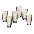 Produktbild: Ritzenhoff & Breker Favo Longdrinkgläser 6er Set Longdrinkglas Glas Smoke 350ml