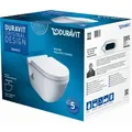 Produktbild: Duravit Starck 3 Wand WC Set 42000900A1 mit WC-Sitz, weiß