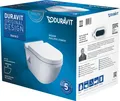 Produktbild: Duravit Starck 3 SET Wand-WC inklusive WC-Sitz mit Absenkautomatik, weiss,