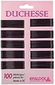 Produktbild: Efalock Professional Duchesse Haarklemme, 7 cm, braun, 1er Pack, (1x 100 Stück)