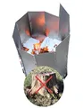 Produktbild: Stump chimney Baumstumpf entfernen - Einfach zu verwenden - Baumstumpf vernichter - Alternative zur Baumstumpffräse, Kupfernägel baumkiller, Bewurzelungspulver oder Baumstumpf zersetzen.