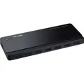 Produktbild: 7-Port-USB-3.0-Hub mit 2 Ladeports (UH720), USB-Hub schwarz, inkl. Netzadapter