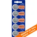 Produktbild: 5 x Batterien muRata eh. Sony CR2016 Lithium Knopfzelle 90mAh 3V CR 2016 NEU