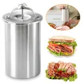 Produktbild: Schinkenkocher Druckschinkenkocher, Edelstahl-Fleischpresse für Schinken Fleisch