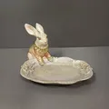 Produktbild: Werner Voss Osterschale mit Hase 15cm (45757)