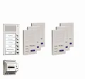 Produktbild: pre:pack Audio Aufputz für 6 Wohneinheiten, mit Außenstation PAK 6 Klingeltasten + 6 x Freisprecher ISW3030 + Steuergerät BVS20 TCS PPAF06-EN/02