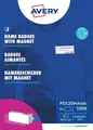 Produktbild: AVERY Zweckform polar20 Namensschilder 10 Stück (68x22mm, 10 Schilder mit Magnet