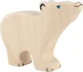 Produktbild: Holztiger Eisbär, klein, Kopf hoch, 80209