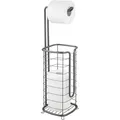 Produktbild: Toilettenpapierhalter Stand dunkelgrau Klopapierhalter WC Rollenhalter mDesign