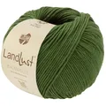 Produktbild: LANA GROSSA Landlust Baumwolle | Klassisches Bio-Baumwollgarn, Gots zertifiziert | Handstrickgarn aus 100% Baumwolle (Bio) | 50g Wolle zum Stricken & Häkeln | 115m Garn FB 31 Blattgrün