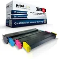 Produktbild: 4X Print-Klex Tonerkartuschen kompatibel für Sharp MX 2610 MX 2610 N MX 2615 N MX 2640 N MX 3110 N MX 36 GTBA MX 36 GTCA MX 36 GTMA MX 36 GTYA Schwarz Cyan Magenta Yellow Sparset BK C M Y - Color Lin