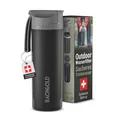 Produktbild: Bachgold® Profi Outdoor Wasserfilter Flasche [650Ml] Mit 1500L Filterkapazität