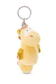 Produktbild: NICI Schlüsselanhänger Seepferdchen Laguna Rainbow 9cm gelb - Nachhaltiger Begleiter Kuscheltieranhänger mit Schlüsselring für Schlüsselband, Schlüsselbund & Schlüsselhalter