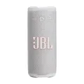 Produktbild: JBL Grip Kompakter Bluetooth Lautsprecher, JBL Pro Sound mit AI Sound Boost, IP68 Wasser- und Staubdicht, Umgebungslicht, Bis zu 14h Wiedergabe, Auracast Multi-Speaker, JBL Portable App, Weiß