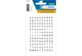 Produktbild: HERMA Aufkleber HERMA Buchstaben-Sticker A-Z, Folie schwarz, 5 mm hoch 4154