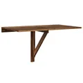 Produktbild: vidaXL Wand Klapptisch Schreibtisch Wandtisch Esstisch Küchentisch PC Tisch Computertisch Stehtisch Holztisch Räuchereiche 100x60x56cm Holzwerkstoff