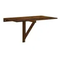Produktbild: vidaXL Klapptisch Wand-Klapptisch Räuchereiche 100x60x56 cm Holzwerkstoff (1-St)