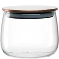 Produktbild: LEONARDO Tè per Te Zuckerdose mit Deckel - Aufbewahrungsdose für Zucker aus Borosilikatglas - Handarbeit - Höhe 5 cm, Ø 9,7 cm -Inhalt 300 ml - Spülmaschinenfest - 1 Vorratsdose transparent, 077390