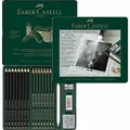 Produktbild: FABER-CASTELL PITT GRAPHITE Set MATT & CASTELL 9000 20-teilig