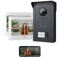 Produktbild: GOLIATH Basic Line Türklingel & Türsprechanlage mit Kamera für [MEHRFAMILIENHAUS] mit Smartphone App - Klingel mit Kamera & Monitor - Doorbell Camera - Video Sprech - & Gegensprechanlage mit Türöffner