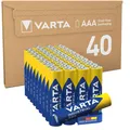 Produktbild: VARTA AAA Batterien 40er Pack – 1,5 V Alkaline, Industrial Pro | Made in Germany