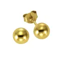Produktbild: Ohrstecker Ohrring Gold Damen F Ohrstecker 585/- Gold 1,5cm Damen Glänzend NEU
